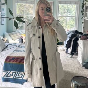 Banana Republic Light Tan Trench Coat